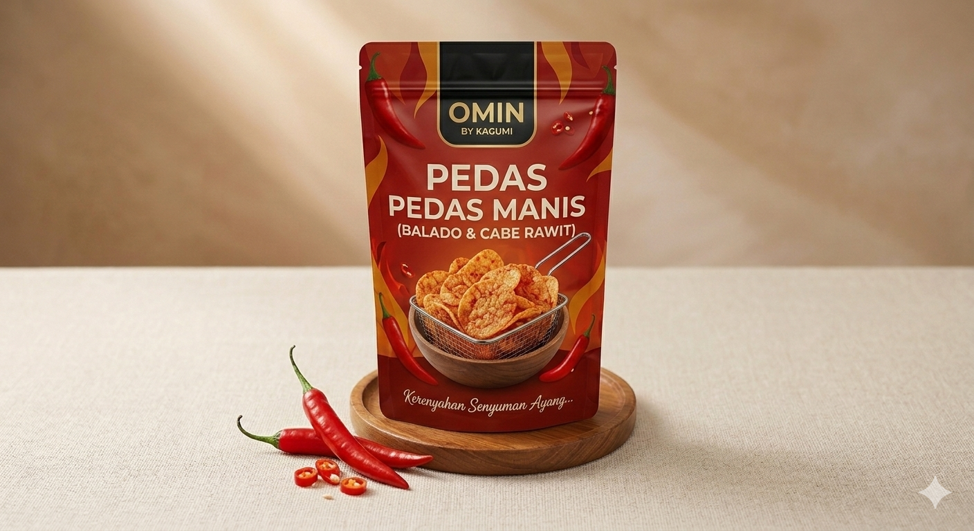 Opak Mini Pedas